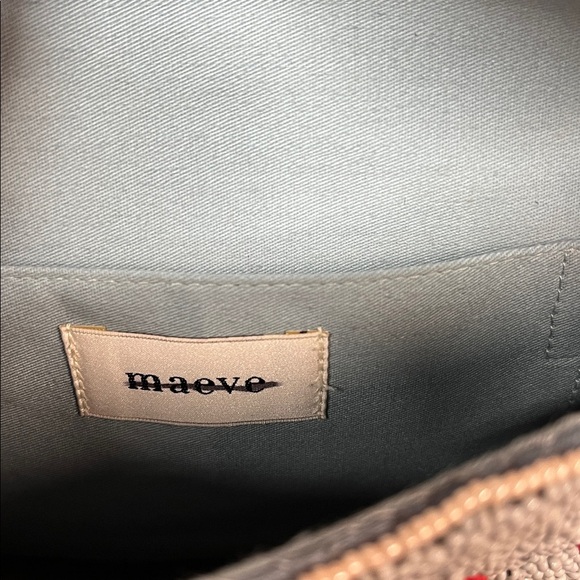 Anthropologie The Fiona Beaded Bag Food & Drink Edition Tomato - Picture 7 of 7